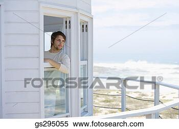 Stock Image - man inside window. 
fotosearch - search 
stock photos, 
pictures, images, 
and photo clipart