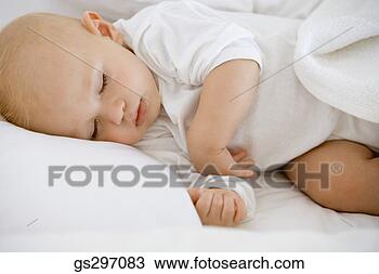 Stock Photo - sleeping baby. 
fotosearch - search 
stock photos, 
pictures, images, 
and photo clipart