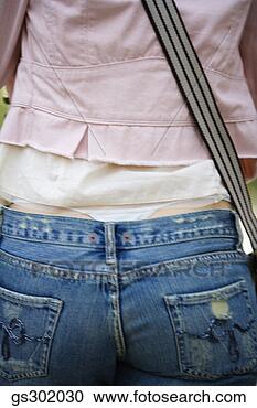 Stock Photography - woman in jeans. 
fotosearch - search 
stock photos, 
pictures, images, 
and photo clipart