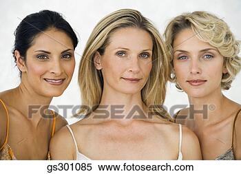Stock Image - beautiful women. 
fotosearch - search 
stock photos, 
pictures, images, 
and photo clipart