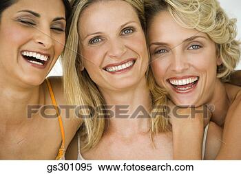 Stock Image - laughing women. 
fotosearch - search 
stock photos, 
pictures, images, 
and photo clipart