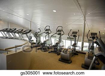 Stock Photography - cardio machines 
in gym. fotosearch 
- search stock 
photos, pictures, 
images, and photo 
clipart