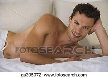 Stock Photo - portrait of shirtless 
man. fotosearch 
- search stock 
photos, pictures, 
images, and photo 
clipart