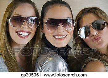 Stock Photography - portrait of stylish 
women. fotosearch 
- search stock 
photos, pictures, 
images, and photo 
clipart