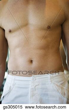 Stock Image - shirtless man. 
fotosearch - search 
stock photos, 
pictures, images, 
and photo clipart