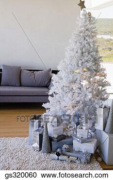 Stock Photography - contemporary christmas 
tree in living 
room. fotosearch 
- search stock 
photos, pictures, 
images, and photo 
clipart