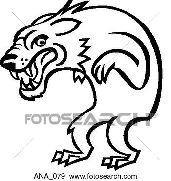 Clip Art - werewolf. fotosearch 
- search clipart, 
illustration, 
drawings and vector 
eps graphics images