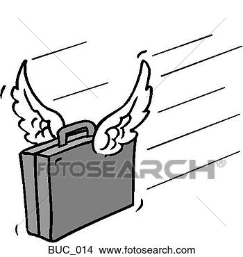 Clipart - flying briefcase. 
fotosearch - search 
clipart, illustration, 
drawings and vector 
eps graphics images