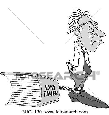 Clipart - scheduler slave. 
fotosearch - search 
clipart, illustration, 
drawings and vector 
eps graphics images