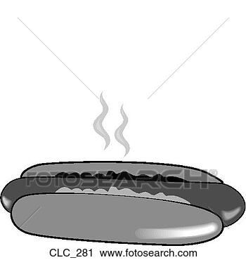 Clipart - hot dog. fotosearch 
- search clipart, 
illustration, 
drawings and vector 
eps graphics images