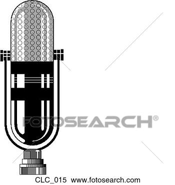Clipart - microphone. fotosearch 
- search clipart, 
illustration, 
drawings and vector 
eps graphics images