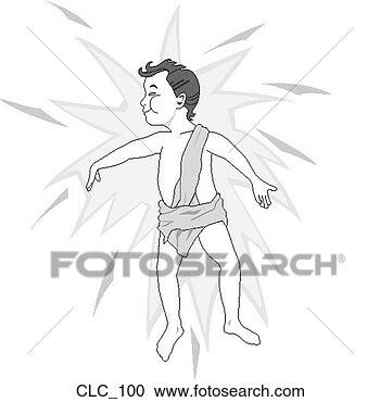 Clipart - new year baby. 
fotosearch - search 
clipart, illustration, 
drawings and vector 
eps graphics images