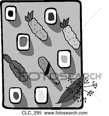 Clipart - sushi. fotosearch 
- search clipart, 
illustration, 
drawings and vector 
eps graphics images