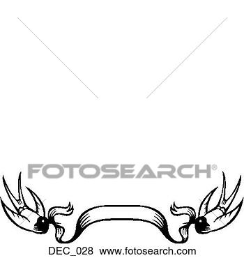 Clip Art - bird banner. fotosearch 
- search clipart, 
illustration, 
drawings and vector 
eps graphics images