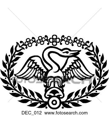 Clipart - goose emblem. 
fotosearch - search 
clipart, illustration, 
drawings and vector 
eps graphics images