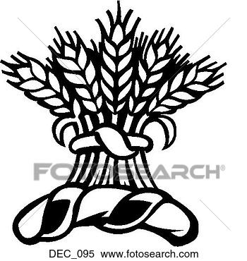 Clipart - wheat bushel. 
fotosearch - search 
clipart, illustration, 
drawings and vector 
eps graphics images