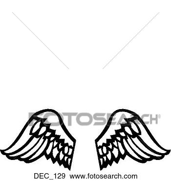 Clip Art - wings 2. fotosearch 
- search clipart, 
illustration, 
drawings and vector 
eps graphics images