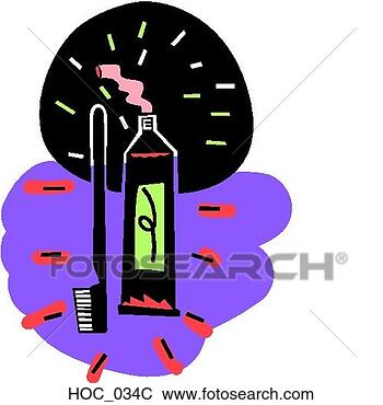Clip Art - toothpaste color. 
fotosearch - search 
clipart, illustration, 
drawings and vector 
eps graphics images