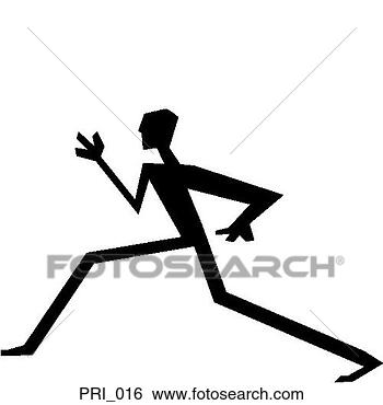 Clip Art - man running. fotosearch 
- search clipart, 
illustration, 
drawings and vector 
eps graphics images