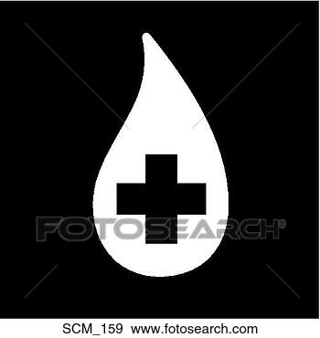 Clip Art - sangue,  doador. 
fotosearch - busca 
de ilustrações 
clipeart e desenhos