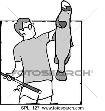 Clip Art - fishing catch. 
fotosearch - search 
clipart, illustration, 
drawings and vector 
eps graphics images