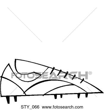 Clip Art - cleats. fotosearch 
- search clipart, 
illustration, 
drawings and vector 
eps graphics images