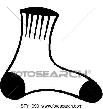 Clipart - sweat sock. fotosearch 
- search clipart, 
illustration, 
drawings and vector 
eps graphics images
