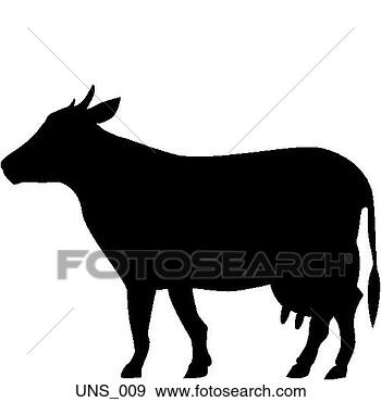 Clip Art - cow. fotosearch 
- search clipart, 
illustration, 
drawings and vector 
eps graphics images