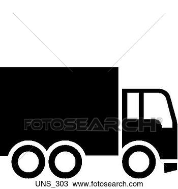 Clipart - transport truck. 
fotosearch - search 
clipart, illustration, 
drawings and vector 
eps graphics images