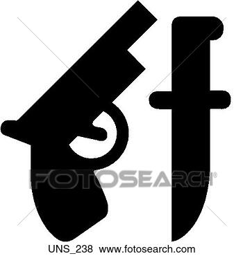 Clip Art - weapons. fotosearch 
- search clipart, 
illustration, 
drawings and vector 
eps graphics images