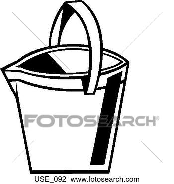 Clipart - bucket. fotosearch 
- search clipart, 
illustration, 
drawings and vector 
eps graphics images