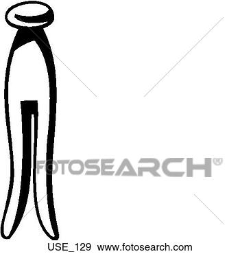 Clip Art - clothes pin. fotosearch 
- search clipart, 
illustration, 
drawings and vector 
eps graphics images