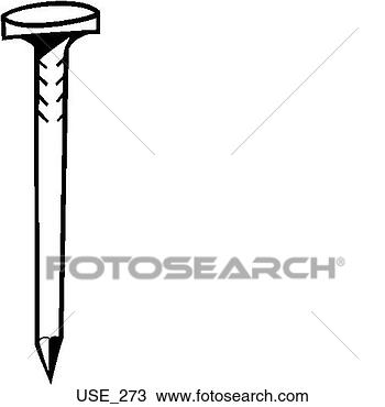 Clipart - nail. fotosearch 
- search clipart, 
illustration, 
drawings and vector 
eps graphics images