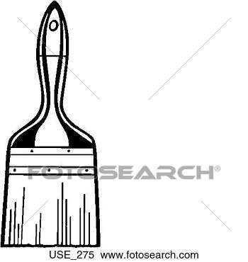 Clipart - paint brush. fotosearch 
- search clipart, 
illustration, 
drawings and vector 
eps graphics images