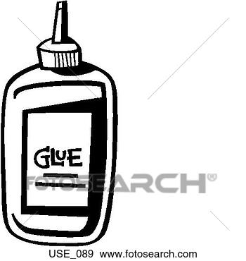 Clip Art - white glue. fotosearch 
- search clipart, 
illustration, 
drawings and vector 
eps graphics images
