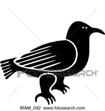 Clipart - inuit bird. fotosearch 
- search clipart, 
illustration, 
drawings and vector 
eps graphics images