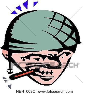Clip Art - sarge color. fotosearch 
- search clipart, 
illustration, 
drawings and vector 
eps graphics images