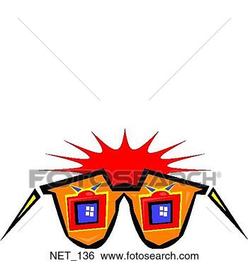 Clip Art - fun glasses. fotosearch 
- search clipart, 
illustration, 
drawings and vector 
eps graphics images
