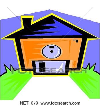Clip Art - home computing. 
fotosearch - search 
clipart, illustration, 
drawings and vector 
eps graphics images