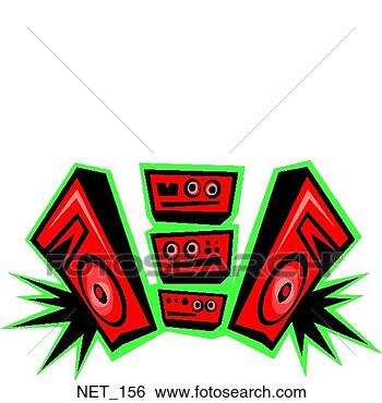 Clip Art - stareo. fotosearch 
- search clipart, 
illustration, 
drawings and vector 
eps graphics images