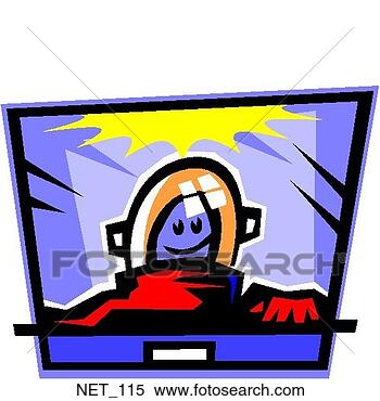 Clipart - ticket robo. fotosearch 
- search clipart, 
illustration, 
drawings and vector 
eps graphics images