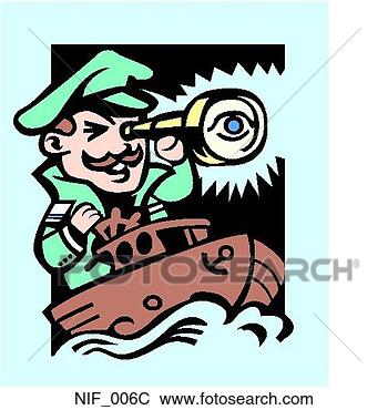 Clip Art - captain color. 
fotosearch - search 
clipart, illustration, 
drawings and vector 
eps graphics images