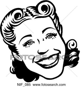 Clipart - curls & smiles. 
fotosearch - search 
clipart, illustration, 
drawings and vector 
eps graphics images