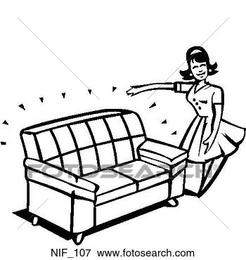 Clip Art - new couch. fotosearch 
- search clipart, 
illustration, 
drawings and vector 
eps graphics images