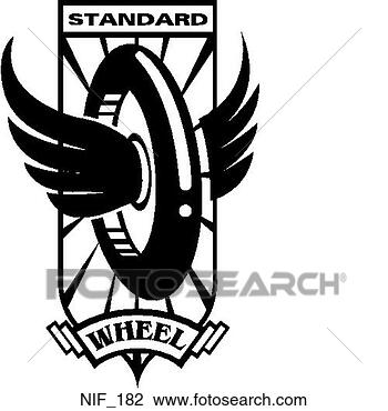 Clipart - standard wheel. 
fotosearch - search 
clipart, illustration, 
drawings and vector 
eps graphics images