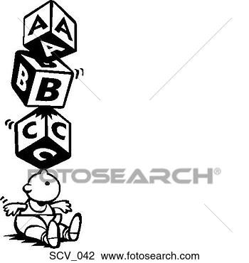 Clipart - baby blocks. fotosearch 
- search clipart, 
illustration, 
drawings and vector 
eps graphics images