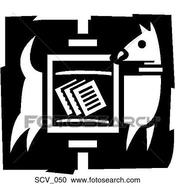 Clipart - dog ate my homework. 
fotosearch - search 
clipart, illustration, 
drawings and vector 
eps graphics images