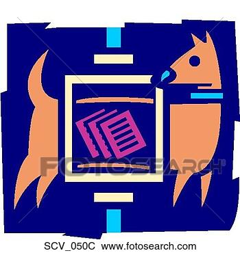 Clip Art - dog ate my homework 
color. fotosearch 
- search clipart, 
illustration, 
drawings and vector 
eps graphics images