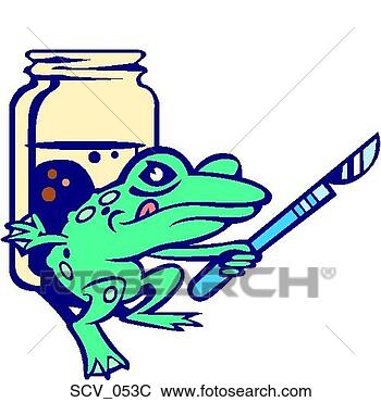 Clip Art - frog defence color. 
fotosearch - search 
clipart, illustration, 
drawings and vector 
eps graphics images