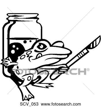 Clipart - frog defence. 
fotosearch - search 
clipart, illustration, 
drawings and vector 
eps graphics images